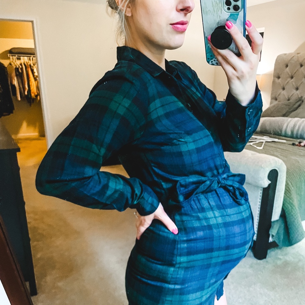 Abercrombie & Fitch Plaid Flannel Dress XS